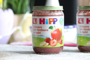 Hipp Gläschen der Geschmackstest, die schmecken selbst mir richtig gut und wunderbar fruchtig